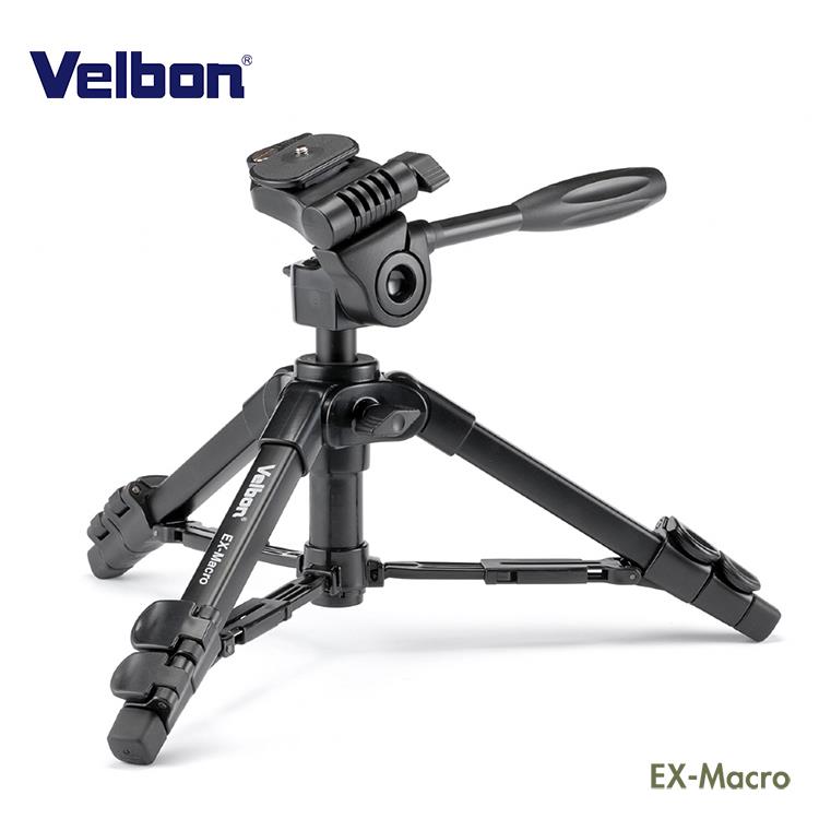 Velbon EX－Macro 鋁合金三腳架（微單眼適用）－公司貨