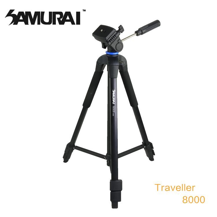 SAMURAI Traveller 8000攝錄影腳架（中管可當單腳架）