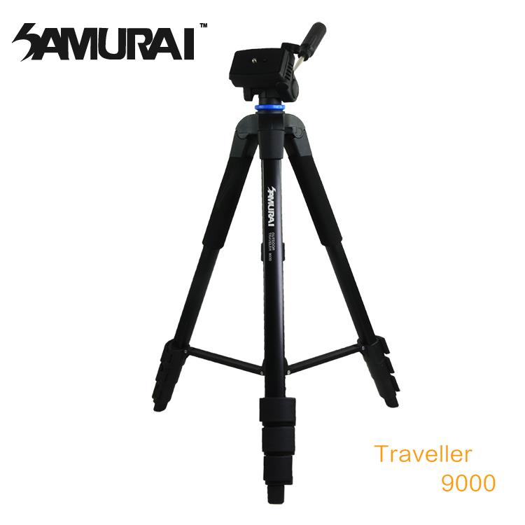 SAMURAI Traveller 9000攝錄影腳架（中管可當單腳架）