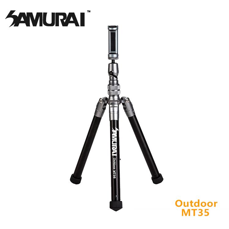 SAMURAI Outdoor MT35反折鋁合金腳架（附自拍棒）