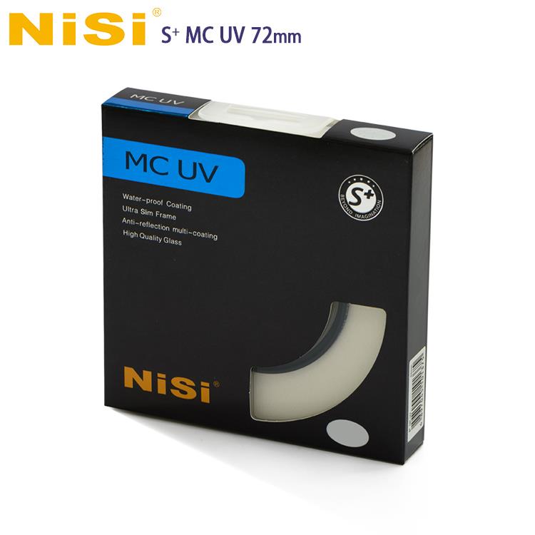 NiSi 耐司 S+MCUV 72mm Ultra Slim PRO 超薄雙面多層鍍膜UV鏡