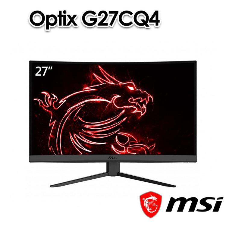 msi微星 Optix G27CQ4 27吋 曲面電競螢幕