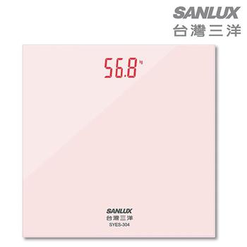 SANLUX台灣三洋 數位LED體重計 SYES－304【金石堂、博客來熱銷】
