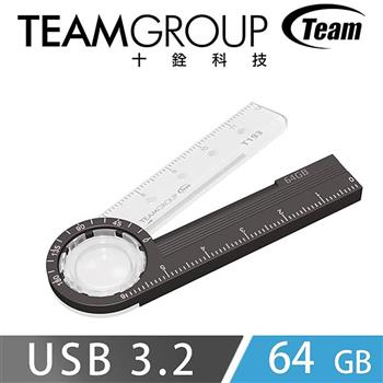 Team十銓科技 T193 USB3.2 文具碟 64G【金石堂、博客來熱銷】
