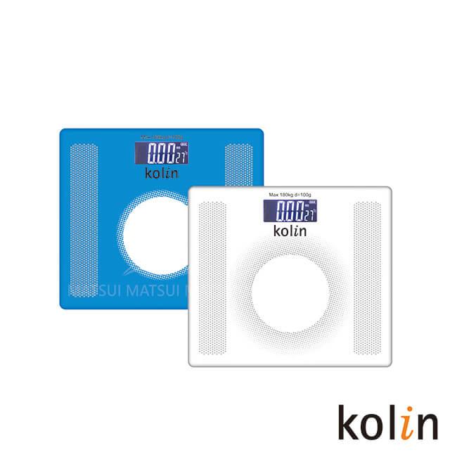 Kolin 歌林 超薄電子體重計（藍/白 隨機不挑色） KWN－DLW801