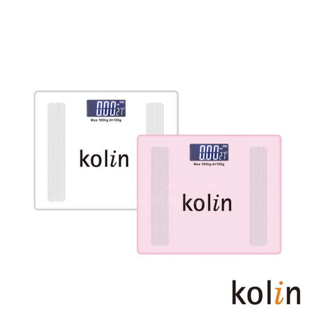 Kolin 歌林 超薄電子體重計（白/粉 隨機不挑色） KWN－DLW802