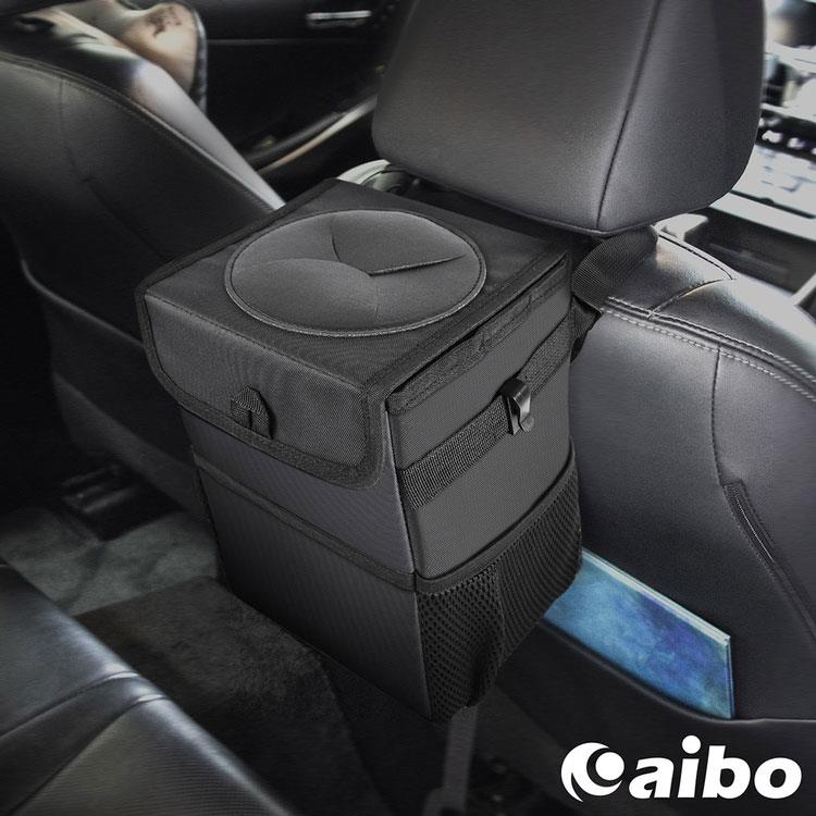 aibo 車用多功能 防水折疊垃圾桶（黑）