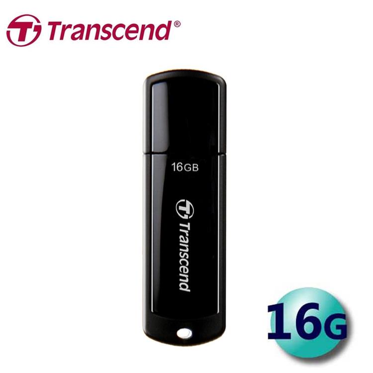 【Transcend 創見】16GB JetFlash700 USB3.1隨身碟－經典黑