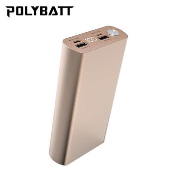 POLYBATT 超大容量雙輸出行動電源－金色 SP206－30000【金石堂、博客來熱銷】