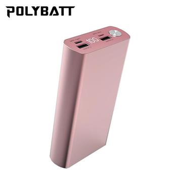 POLYBATT 超大容量雙輸出行動電源－粉色 SP206－30000【金石堂、博客來熱銷】