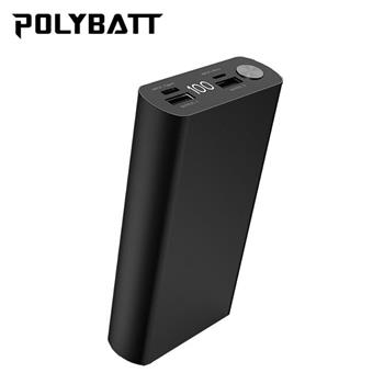 POLYBATT 超大容量雙輸出行動電源－黑色 SP206－30000【金石堂、博客來熱銷】