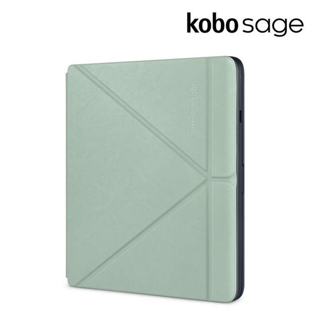 Kobo Sage 原廠皮革磁感應保護殼 沉靜黑 共二色 金石堂