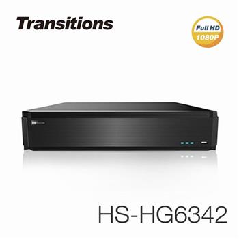 全視線 HS－HG6342 16路 H.264 1080P HDMI 台灣製造 混合式監視監控錄影主機【金石堂、博客來熱銷】