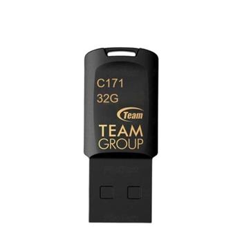 TEAM十銓科技 C171 琴鍵隨身碟32GB-黑