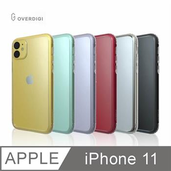 OVERDIGI iPhone 11 蜂巢晶格雙料軍規防摔透明殼【金石堂、博客來熱銷】