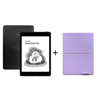 HyRead Gaze Note Plus 7.8吋電子紙閱讀器＋Gaze Note系列 直立式保護殼(丁香紫)