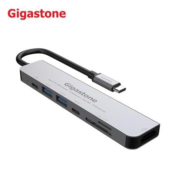 【Gigastone】7合1多功能 100W PD充電 Type－C HUB集線器 （Hub－P7）【金石堂、博客來熱銷】
