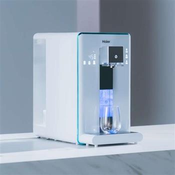 【Haier海爾】6L免安裝RO瞬熱製冷淨水器開飲機 （小藍鯨） －白 WD601【金石堂、博客來熱銷】