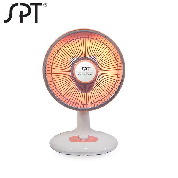 尚朋堂 30CM碳素擺頭電暖器-橘色 (SH-6030R)