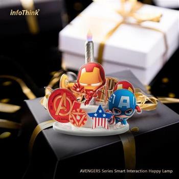 【Hook's嚴選】復仇者聯盟系列 智慧擬真電子蠟燭燈