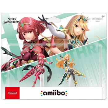 任天堂 Switch amiibo 異度神劍 PYRA & MYTHRA 光 & 焰 【大亂鬥系列】