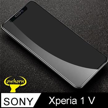 Sony Xperia 1 V 2.5D曲面滿版 9H防爆鋼化玻璃保護貼 黑色【金石堂、博客來熱銷】