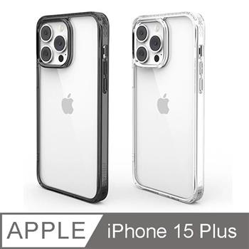 OVERDIGI iPhone 15 Plus 蜂巢晶格雙料軍規防摔透明殼【金石堂、博客來熱銷】