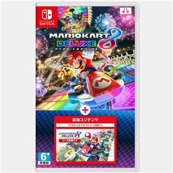 任天堂 Switch 《瑪利歐賽車 8 豪華版 ＋ 擴充票》 中文版