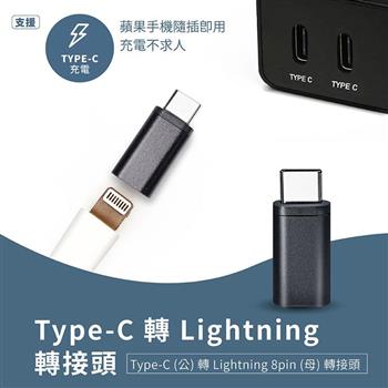 Type-C 轉 Lightning 轉接頭 (2入) Type-C (公) 轉 Lightning 8pin
