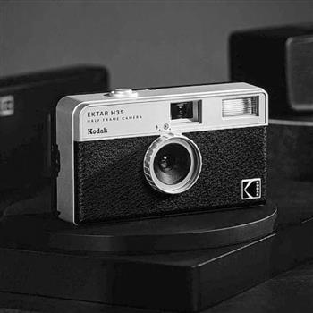復古底片相機 Kodak Ektar H35（黑色）半格機【金石堂、博客來熱銷】