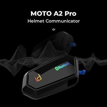 ID221 MOTO A2 Pro安全帽藍牙耳機 高音質/混音/雙人對講/防水/無線對講/音樂共享【金石堂、博客來熱銷】