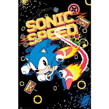 【音速小子】電玩風海報 / SONIC