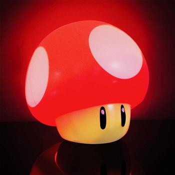 【Paladone UK】任天堂超級瑪利歐 升級音效 蘑菇造型燈 小夜燈【金石堂、博客來熱銷】