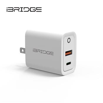 iBRIDGE PD20W雙孔快速充電器