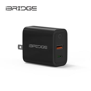 iBRIDGE PD30W雙孔快速充電器