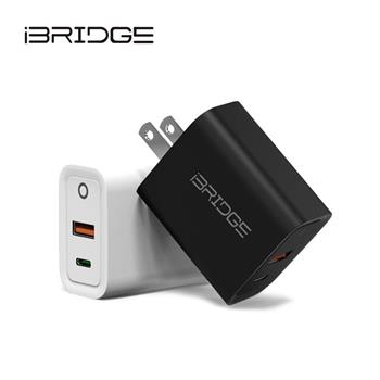 iBRIDGE PD30W雙孔快速充電器