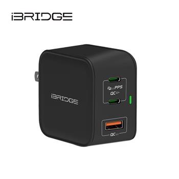 iBRIDGE GaN 65W 3Ports充電器