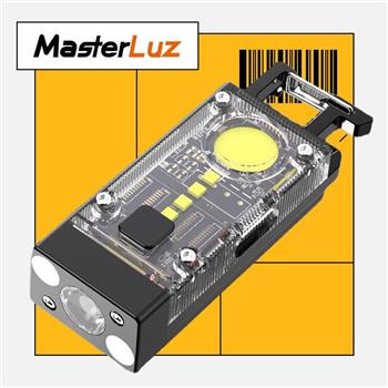 MasterLuz- G51 太陽能磁吸多功能強光迷你手電筒【金石堂、博客來熱銷】