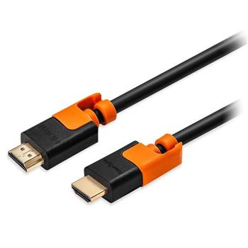 HDMI-抗搖擺-數位高畫質1.4傳輸線-黑色-1.5M