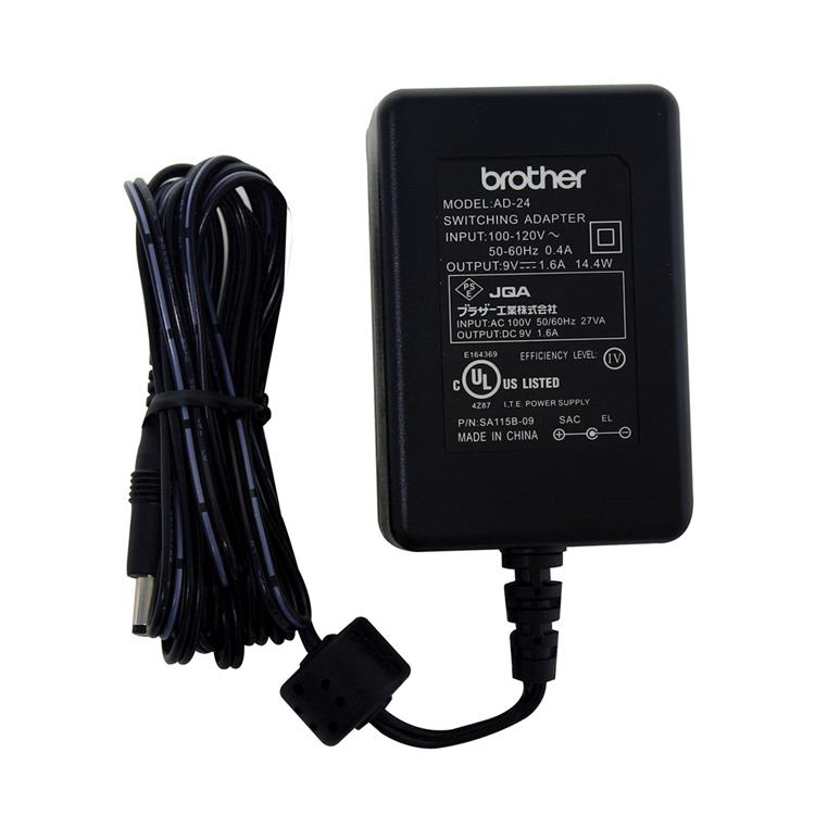 Brother AD-24原廠變壓器(適用:PT-H110/D200系列/P300BT)