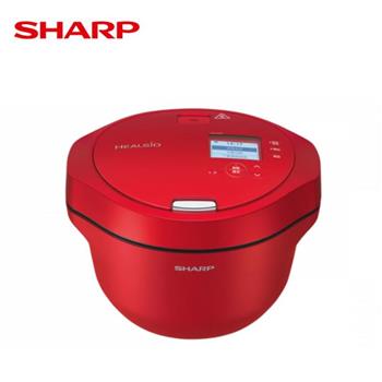【SHARP 夏普】2.4L 智慧攪拌零水鍋-蕃茄紅 KN-V24AT(R)