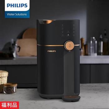 【福利品】PHILIPS 飛利浦 智能雙效UV-C滅菌/RO濾淨瞬熱飲水機 ADD6910BK 黑金色