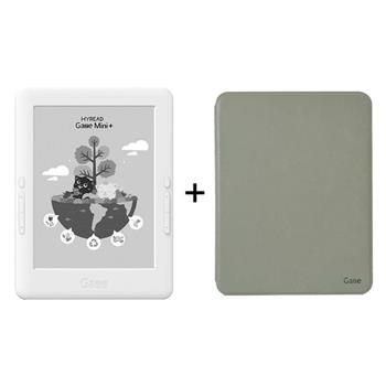 HyRead Gaze Mini+ 6吋電子紙閱讀器+Mini 系列側翻皮套-豆沙綠