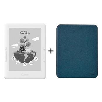 HyRead Gaze Mini+ 6吋電子紙閱讀器+Mini 系列側翻皮套-軍墨綠