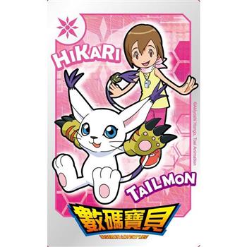 數碼寶貝悠遊卡-八神嘉兒&迪路獸【受託代銷】