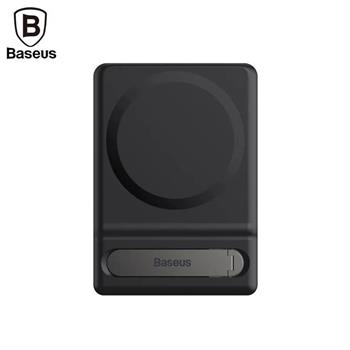 Baseus 一字旋轉磁吸卡片支架 (黑)