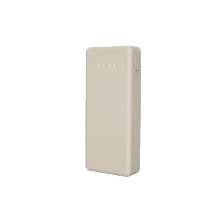 Amuok 10000 mAh輕彩雙USB輸出行動電源/可可奶 - 可可奶