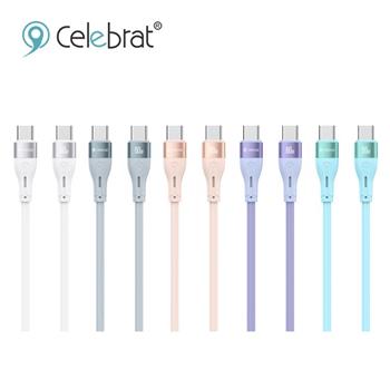 Celebrat HB-03 60W CtoC 充電傳輸線【1M-2色/1.2M-3色】