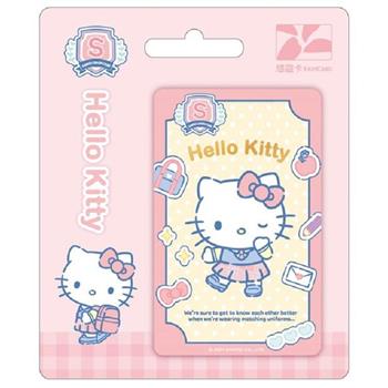 三麗鷗學院風悠遊卡-HELLO KITTY【受託代銷】