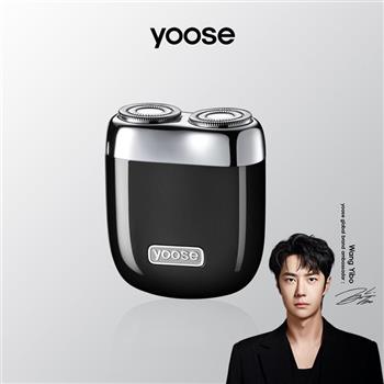【yoose 有色】 MINI 2.0 全合金隨身電動刮鬍刀--暗夜黑含收納皮套